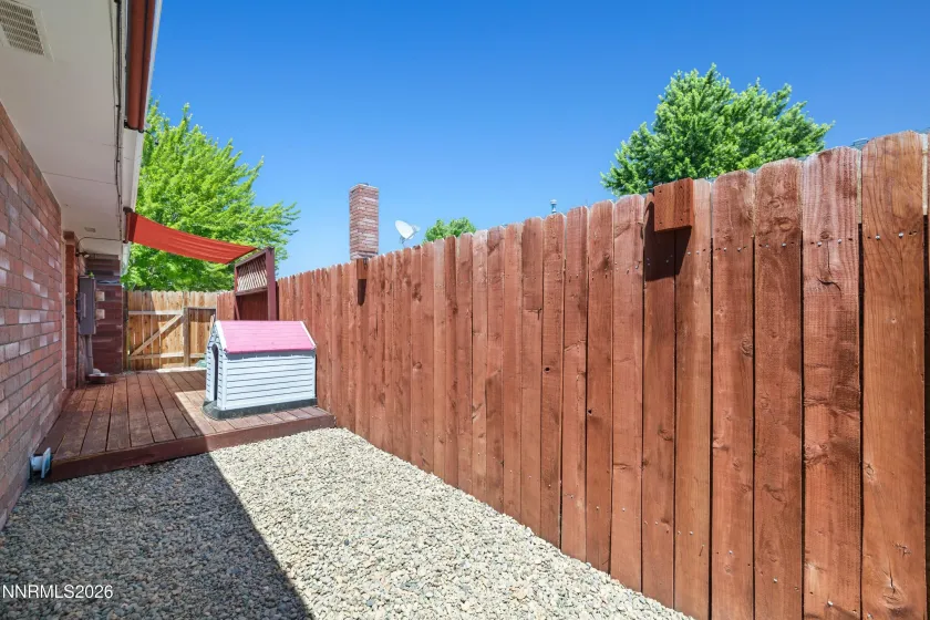Private Backyard Space