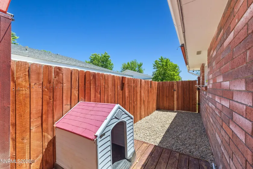 Private Backyard Space