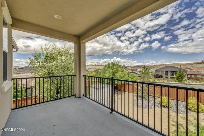 Deck from upstairs from Primary Bedroom