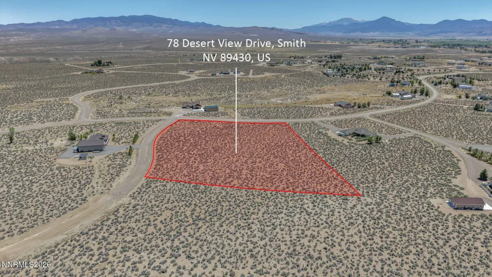 78 Desert View, Smith Valley, Nevada 89430, ,Land,Residential,Desert View,0,260008332