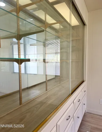 Built in china storage cabinets