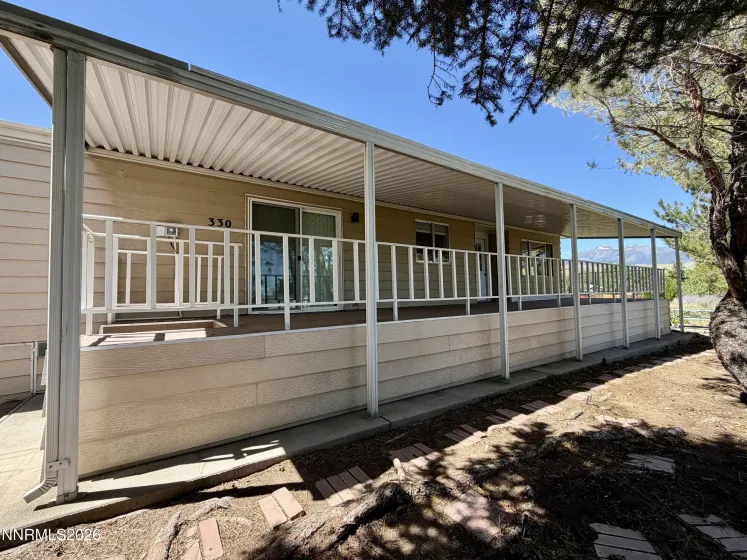 Front deck