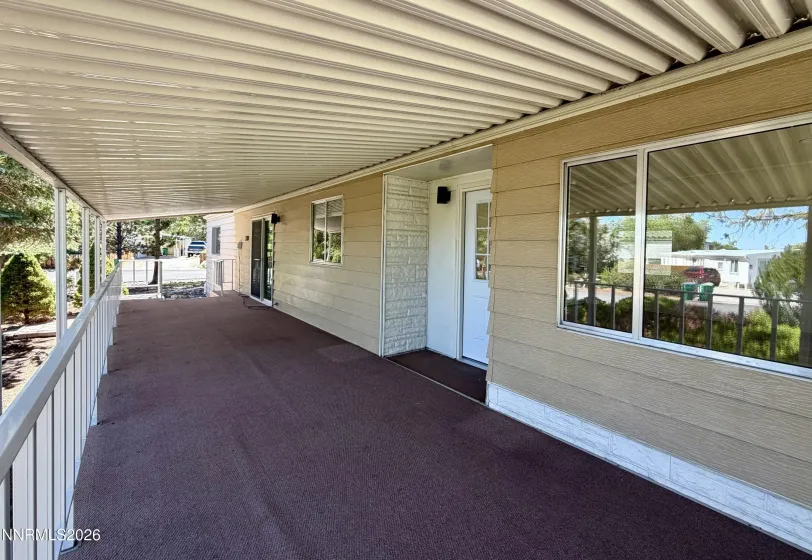 Front deck