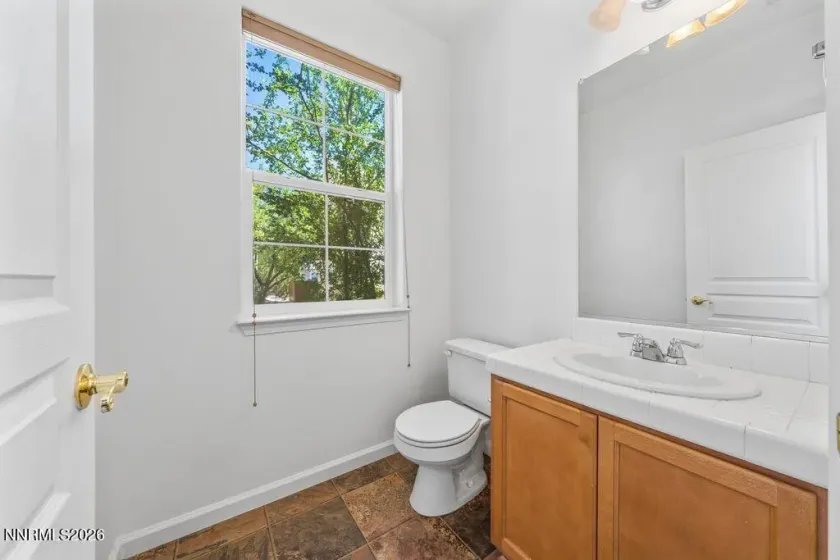 Downstairs half bath