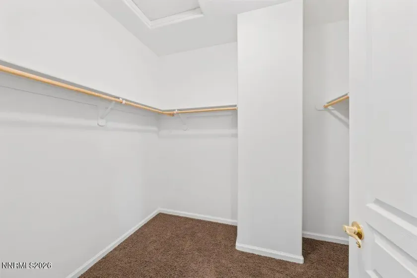 Primary walk in closet