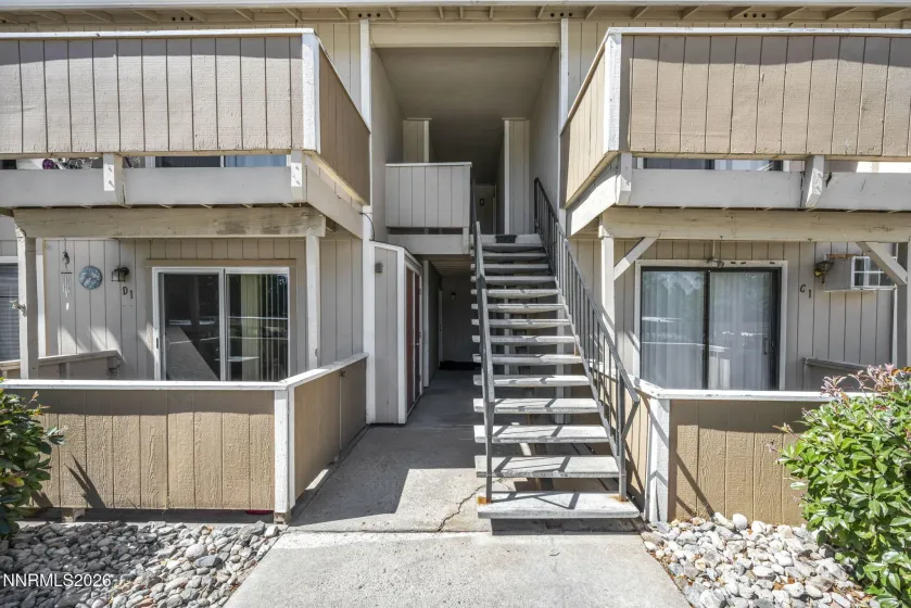 Unit is second floor to the right.