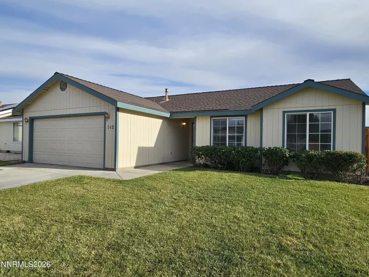 342 Garden, Fernley, Nevada 89408, 3 Bedrooms Bedrooms, ,2 BathroomsBathrooms,Residential,Residential,Garden,0,260008589