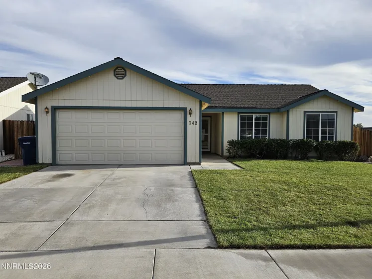 342 Garden, Fernley, Nevada 89408, 3 Bedrooms Bedrooms, ,2 BathroomsBathrooms,Residential,Residential,Garden,0,260008589