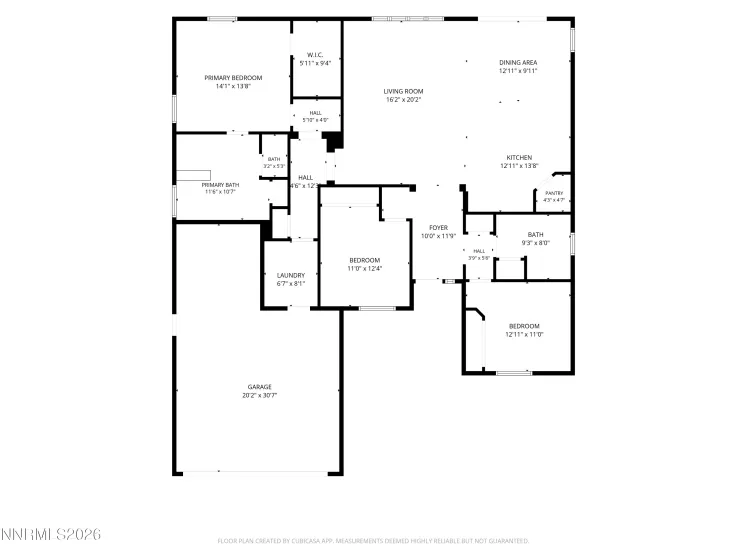 Floorplan for 1182 Spruce Meadows