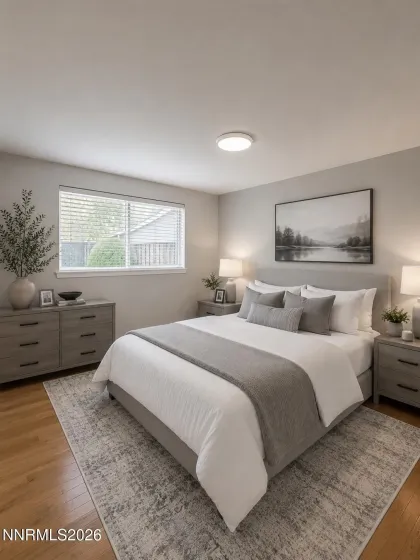 Guest Bedroom Virtually Staged