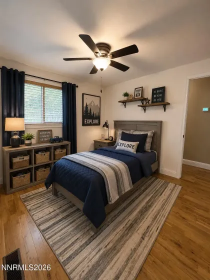 Guest Bedroom Virtually Staged