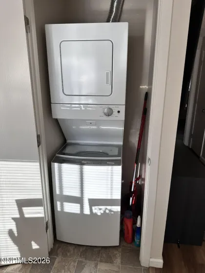 Unit 2 laundry closet