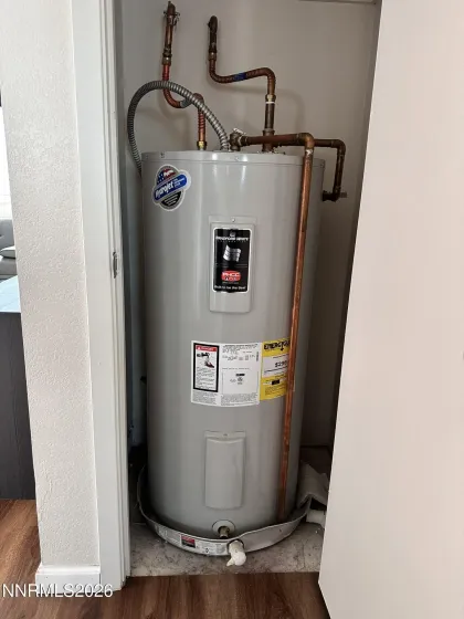 Unit 2 water heater closet