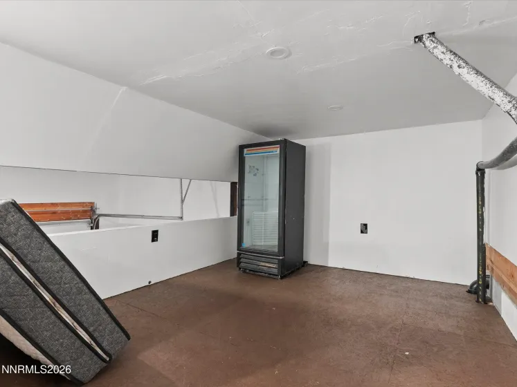 Garage loft/storage if needed
