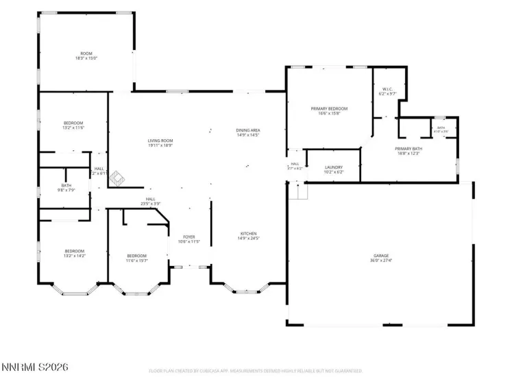 1253 Briggs, Fallon, Nevada 89406, 4 Bedrooms Bedrooms, ,2 BathroomsBathrooms,Residential,Residential,Briggs,0,260008641