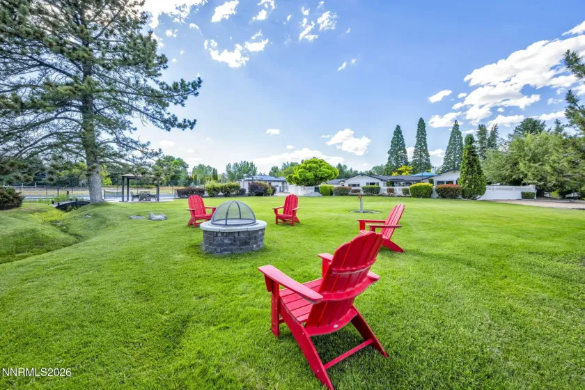 Firepit area