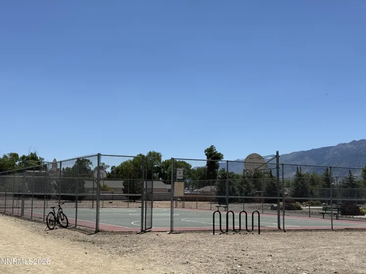 View of Job's Peak from Mitch Park
