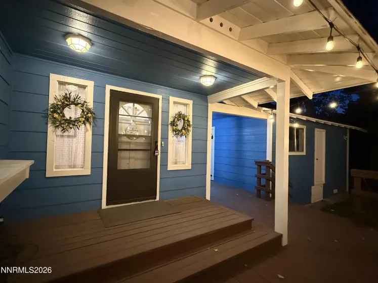 Front Door/Covered Porch