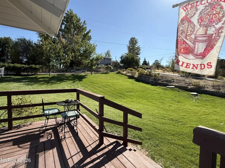 Stairs Leading from Deck to Front Yard