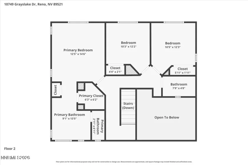 10749 Grayslake, Reno, Nevada 89521, 3 Bedrooms Bedrooms, ,3 BathroomsBathrooms,Residential,Residential,Grayslake,0,260008747