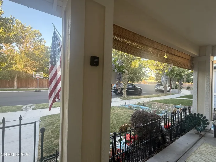 front patio view