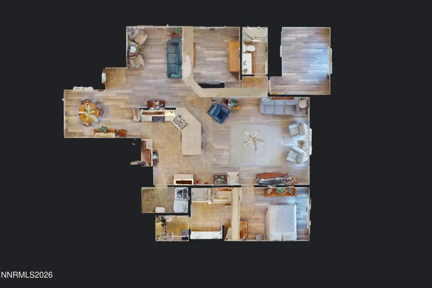 Floor plan from tour