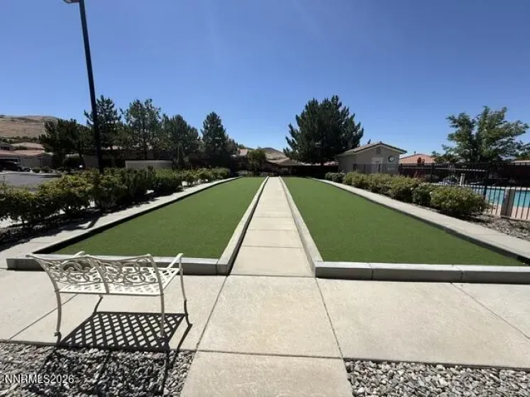 Bocce Ball Courts at Clubhouse