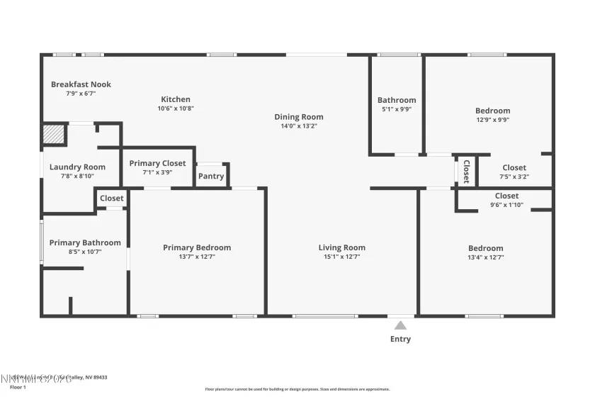 605 Wall Canyon, Sun Valley, Nevada 89433, 3 Bedrooms Bedrooms, ,2 BathroomsBathrooms,Residential,Residential,Wall Canyon,0,260008874