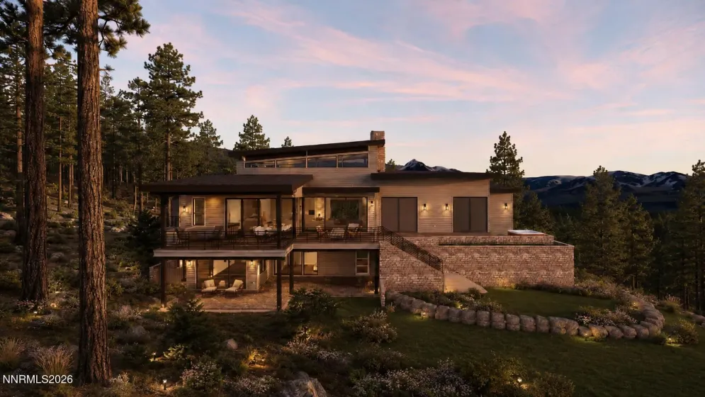 Rear Elevation Virtual Rendering