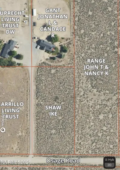 9995 Osage, Reno, Nevada 89508, ,Land,Residential,Osage,0,260008954