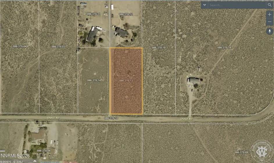 9995 Osage, Reno, Nevada 89508, ,Land,Residential,Osage,0,260008954