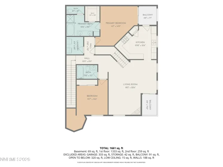17000 Wedge, Reno, Nevada 89511, 3 Bedrooms Bedrooms, ,2 BathroomsBathrooms,Residential,Residential,Wedge,0,260008989