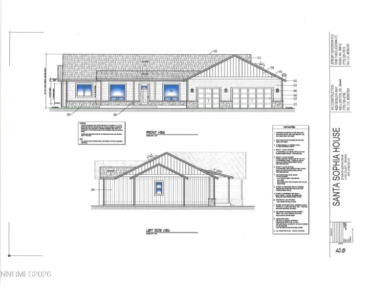 20 Santa Sophia, Wellington, Nevada 89444, 3 Bedrooms Bedrooms, ,3 BathroomsBathrooms,Residential,Residential,Santa Sophia,0,260009011