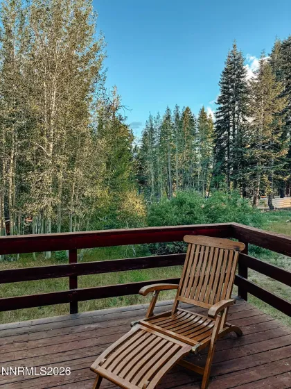 side deck off of the dining room