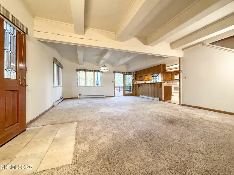living room/ dining room