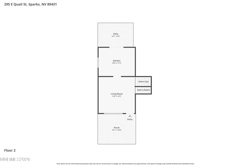 295 Quail, Sparks, Nevada 89431, 4 Bedrooms Bedrooms, ,2 BathroomsBathrooms,Residential,Residential,Quail,0,260009069
