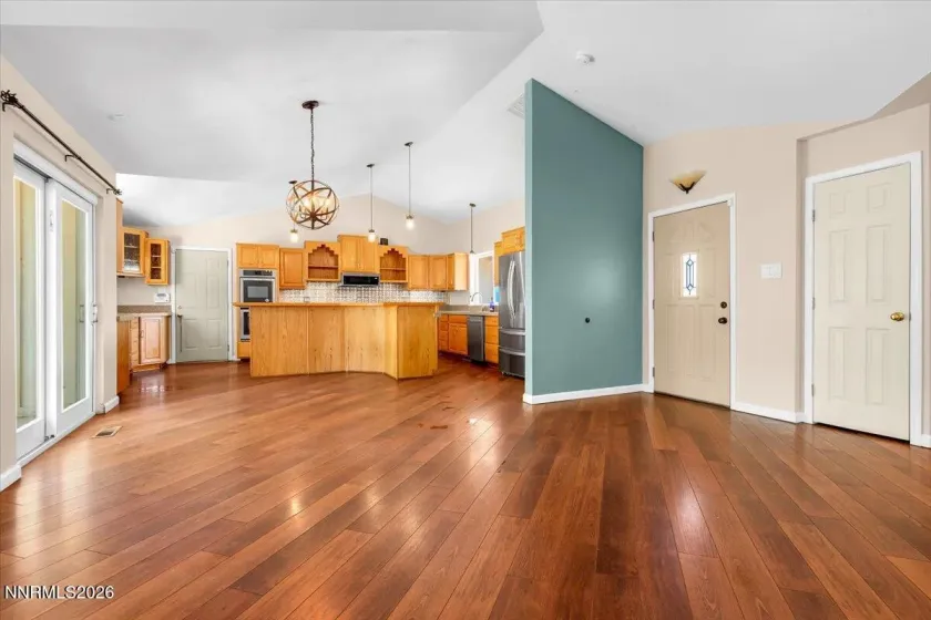 Living Room w/ Dining Room