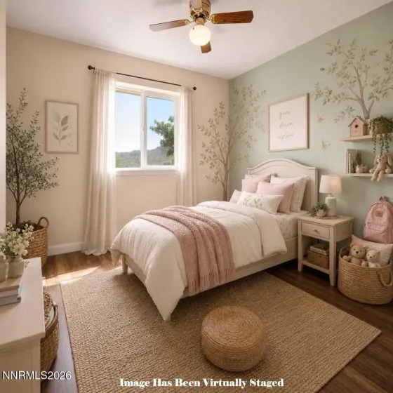 Bedroom 3 Virtually Staged