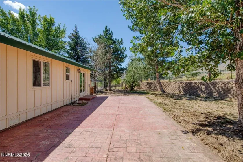 Rear Patio