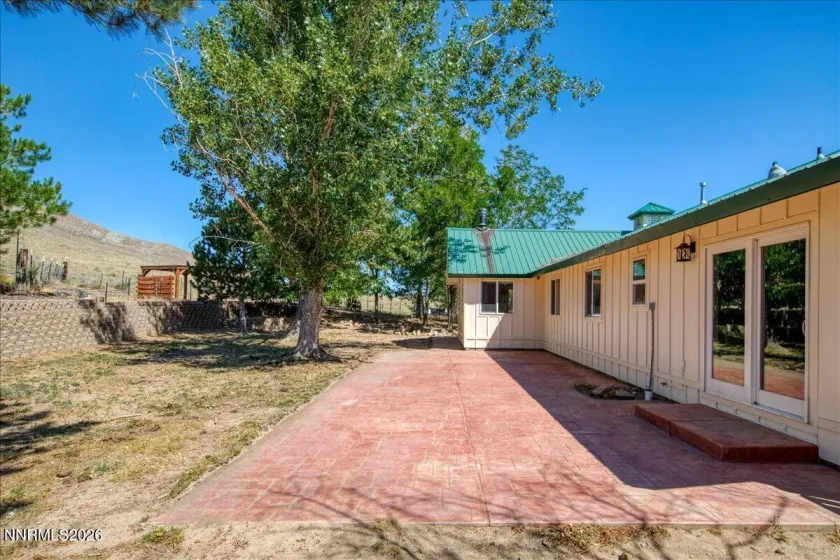 Rear Patio