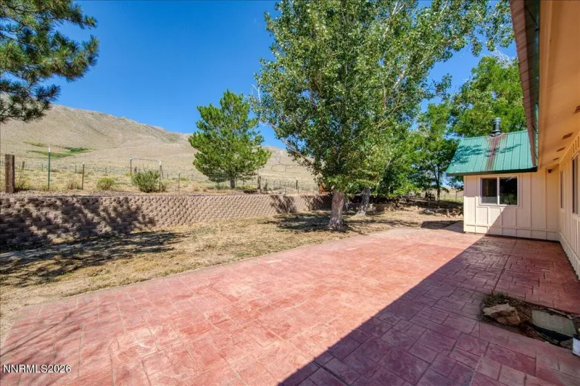 Rear Patio