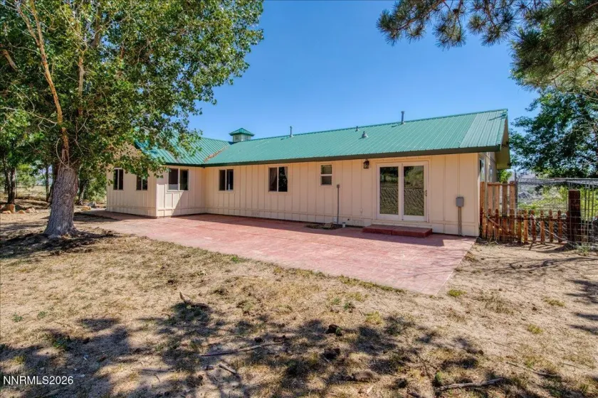 Rear Patio