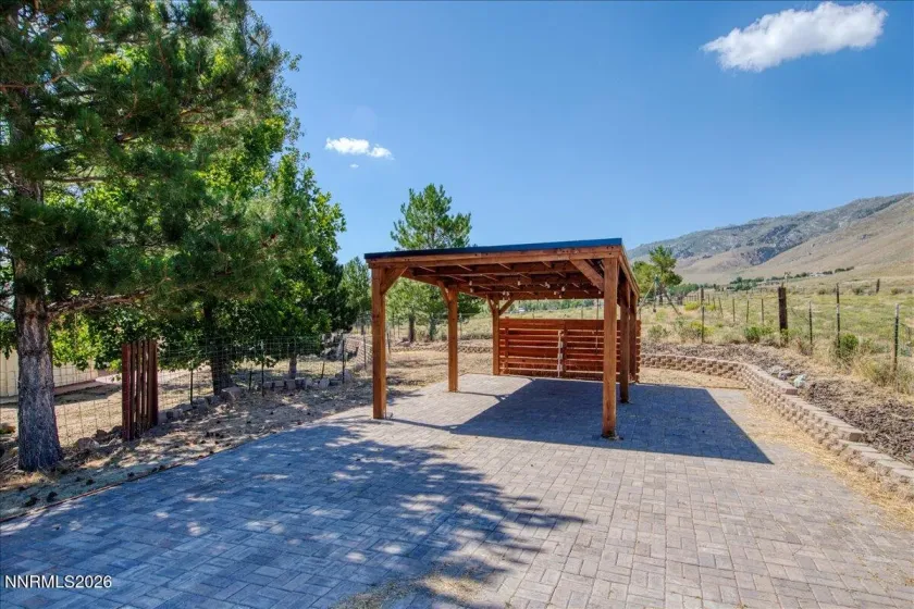 Pergola area