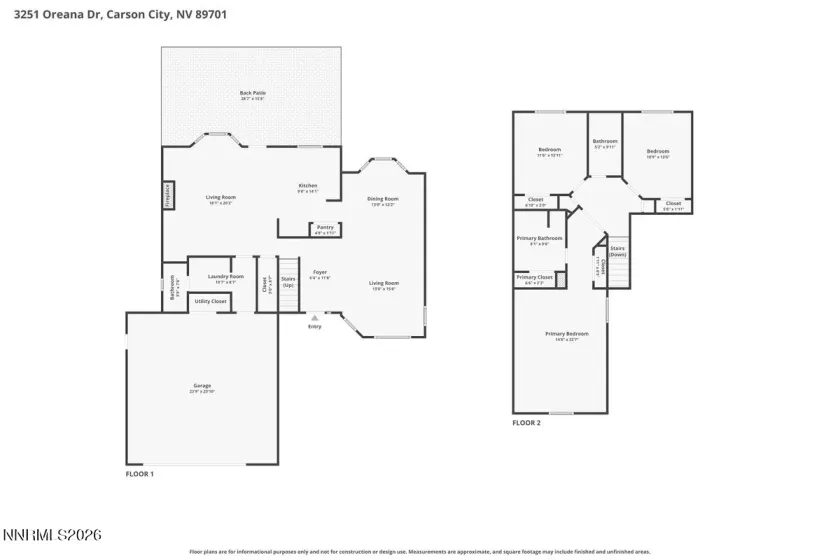 3251 Oreana, Carson City, Nevada 89701, 3 Bedrooms Bedrooms, ,3 BathroomsBathrooms,Residential,Residential,Oreana,0,260009078