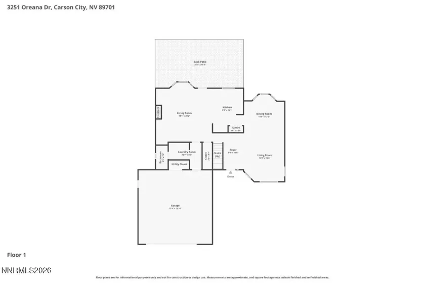 3251 Oreana, Carson City, Nevada 89701, 3 Bedrooms Bedrooms, ,3 BathroomsBathrooms,Residential,Residential,Oreana,0,260009078