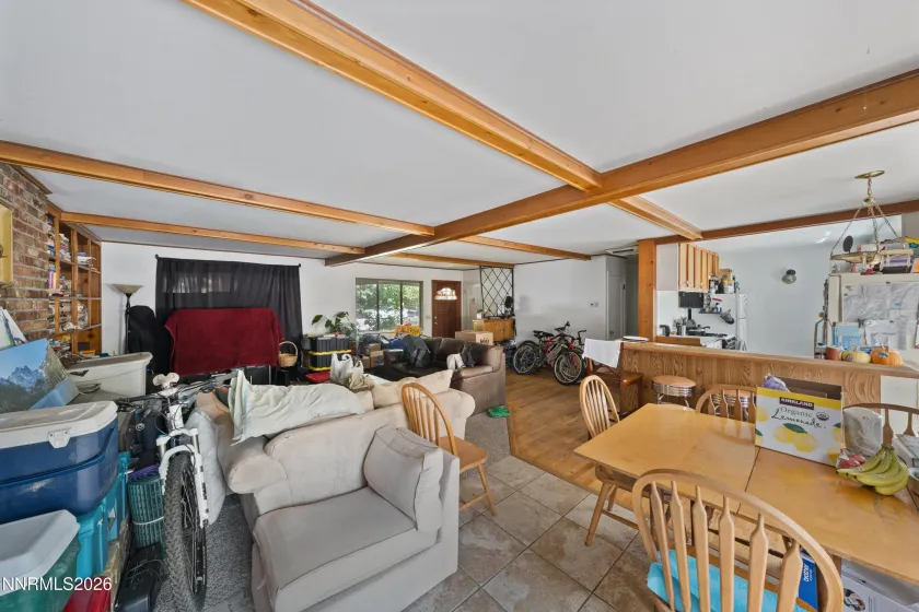 Family Room/Dining/Kitchen Combo