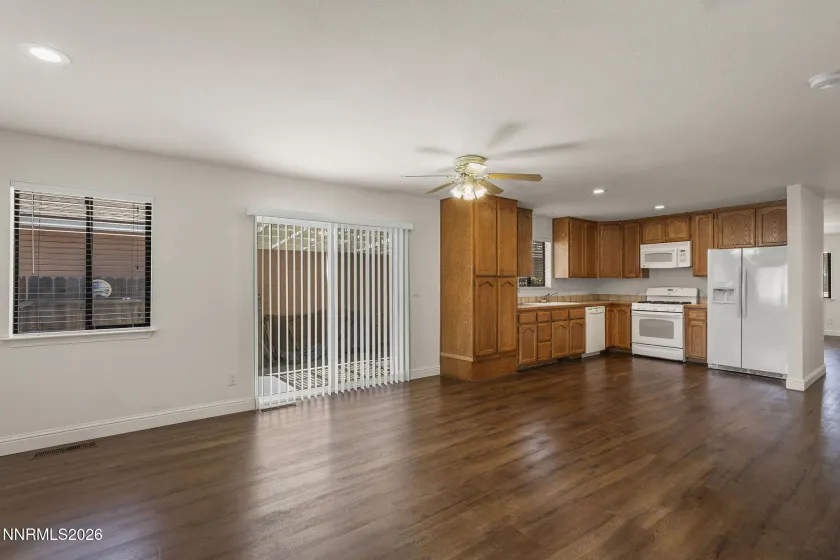 Kitchen With Slider