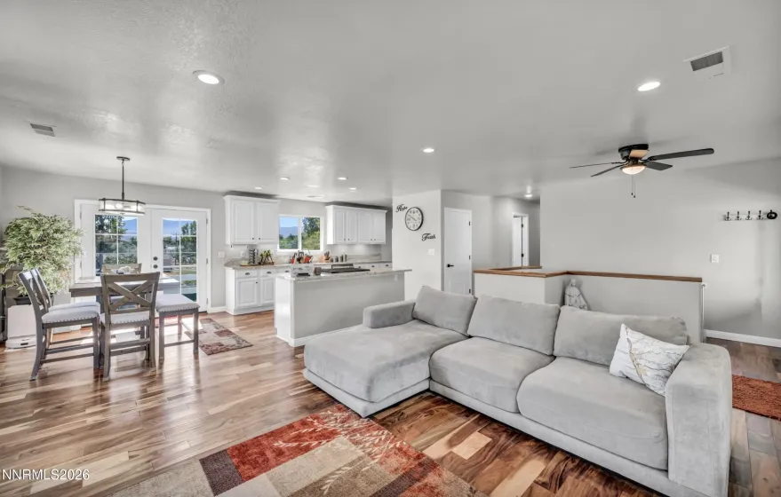 Open living main house