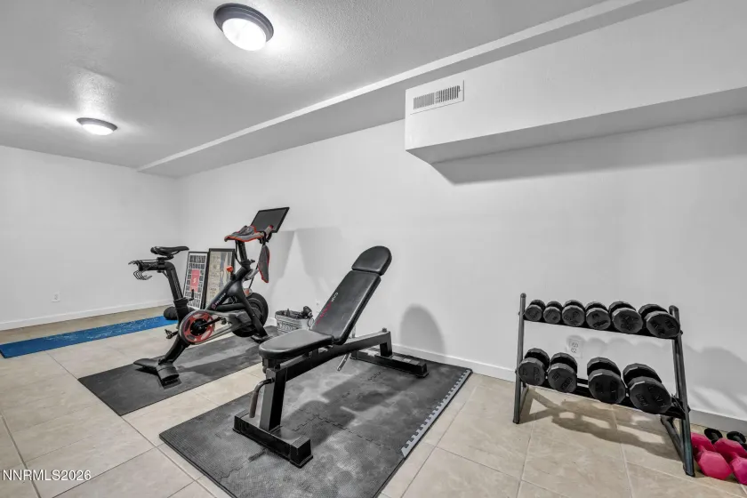 Finished basement bedroom #2/gym/office