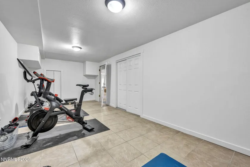 Finished basement bedroom#2/gym/office